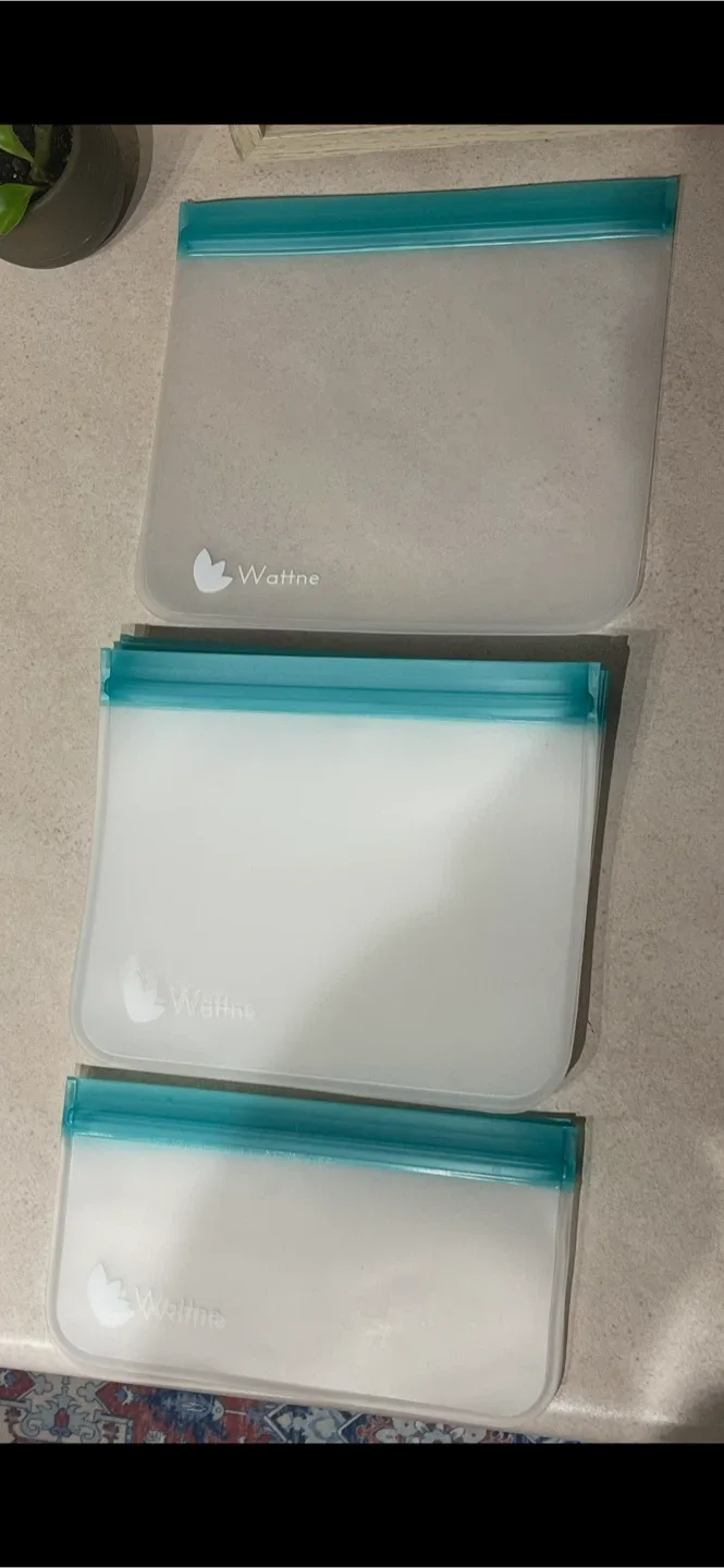 Wattne Reusable Storage Bags - Set of 9