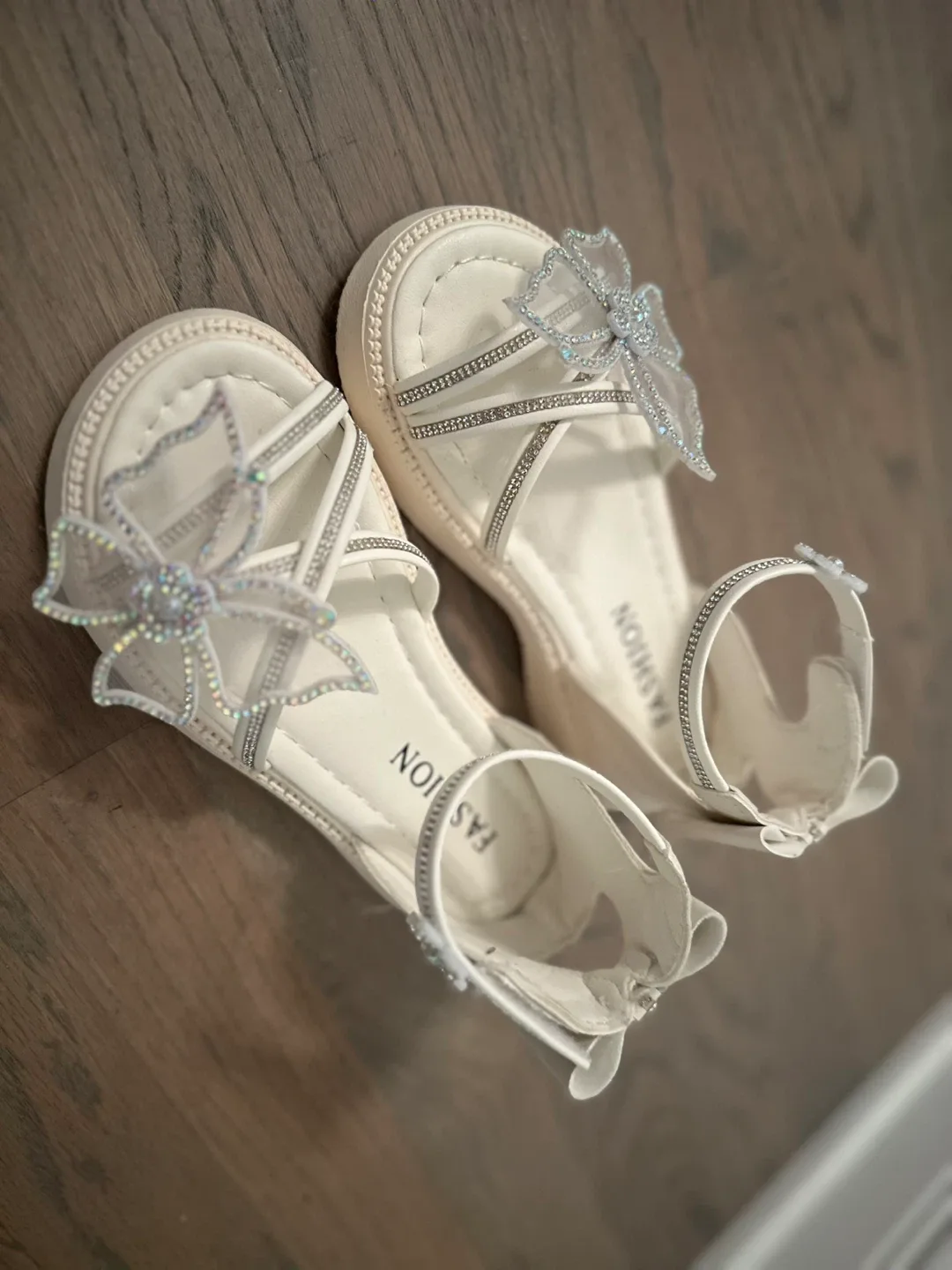 White kids Fashion Sandals - Size 33
