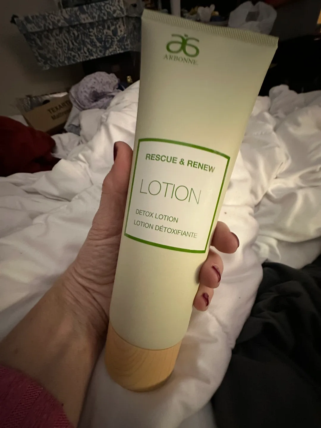 BNIB Arbonne Rescue & Renew Detox Lotion