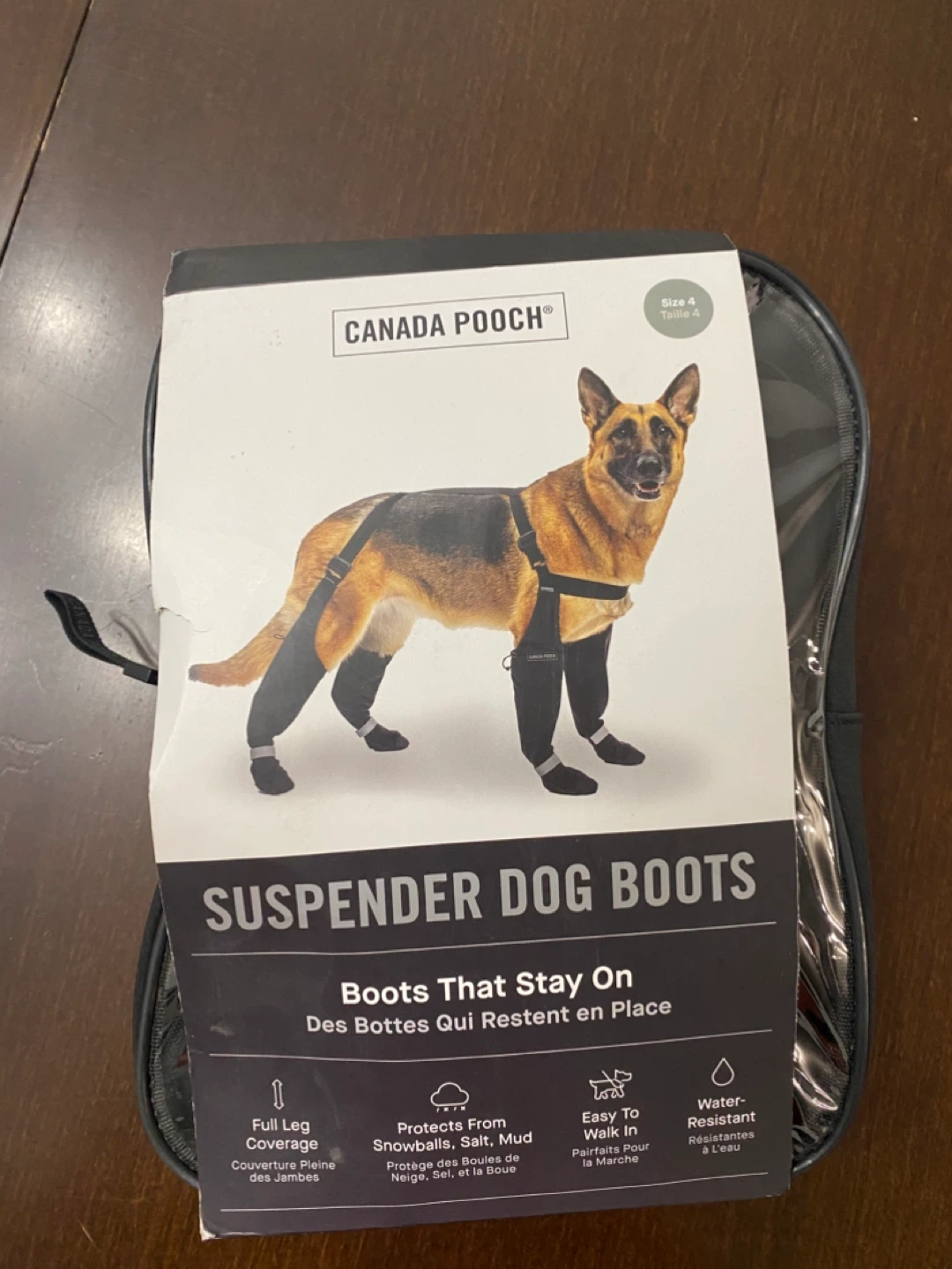 Canada Pooch Suspenders Dog Boots - Size 4 - photo 3