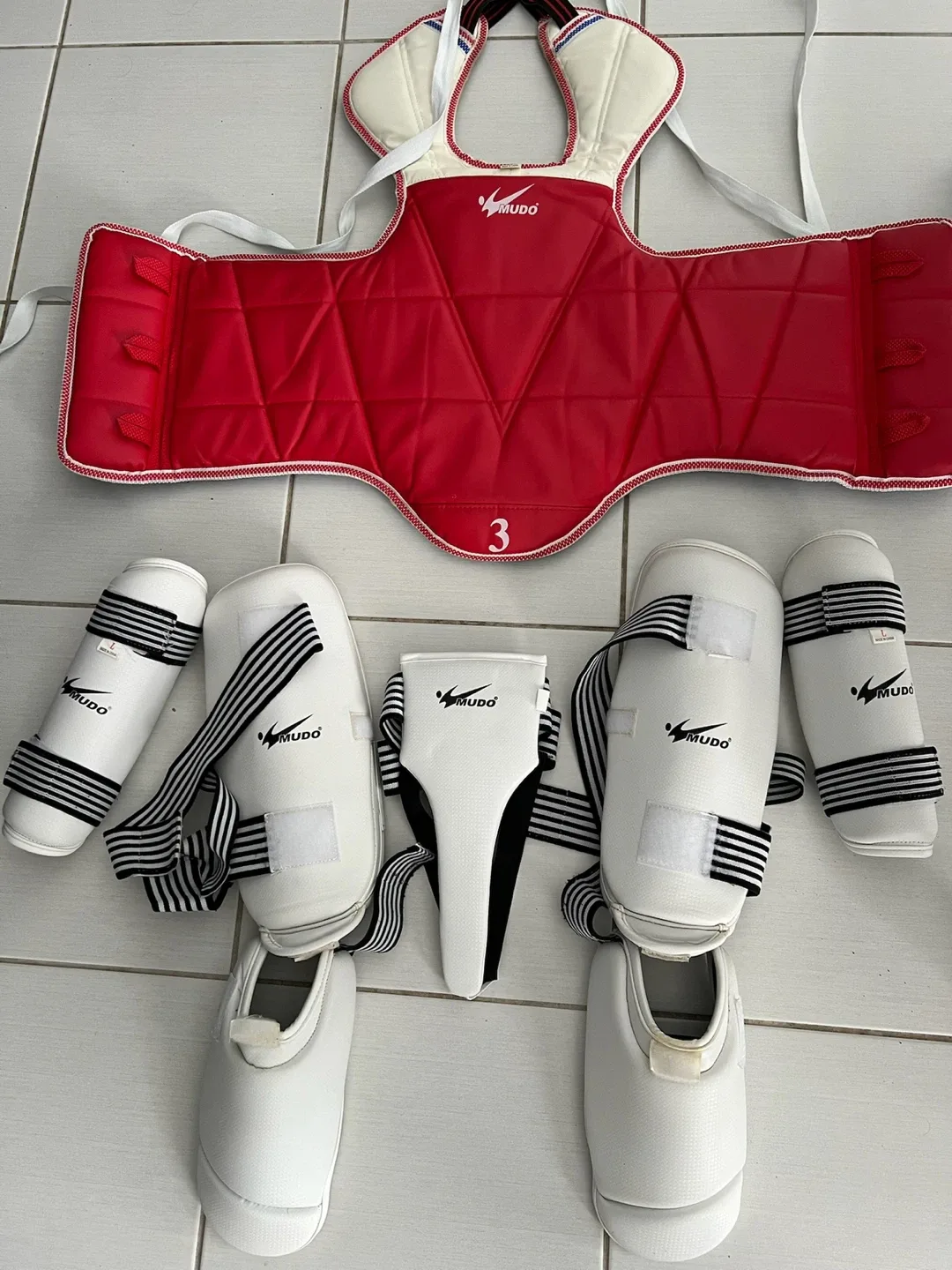 Taekwondo Sparring Gear Set - Size 3 image indicator(5)
