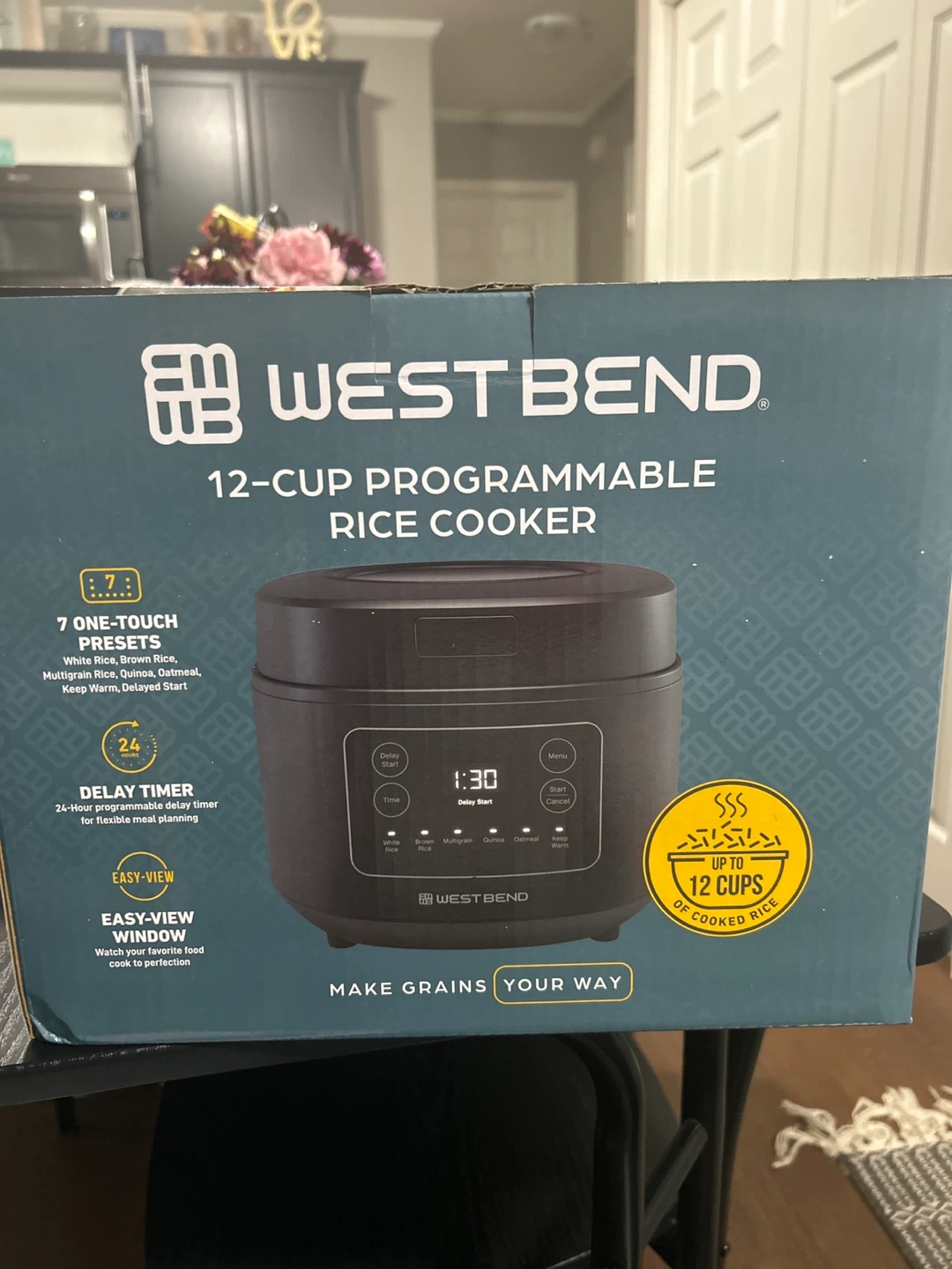 West Bend 12-Cup Programmable Rice Cooker