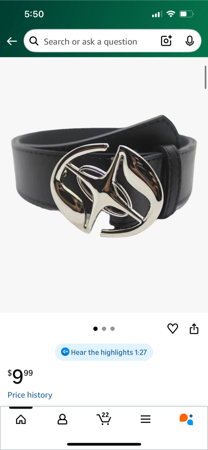 Y2K belt for sale - photo 4