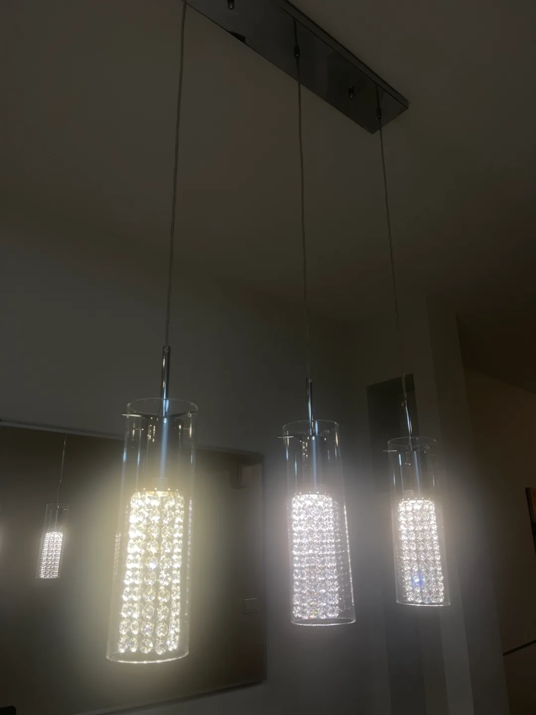 Crystal Pendant Lighting Fixture