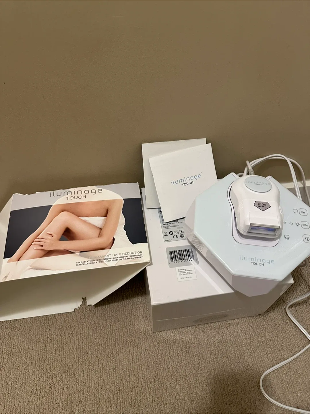 illuminage TOUCH Permanent Hair Reduction Device