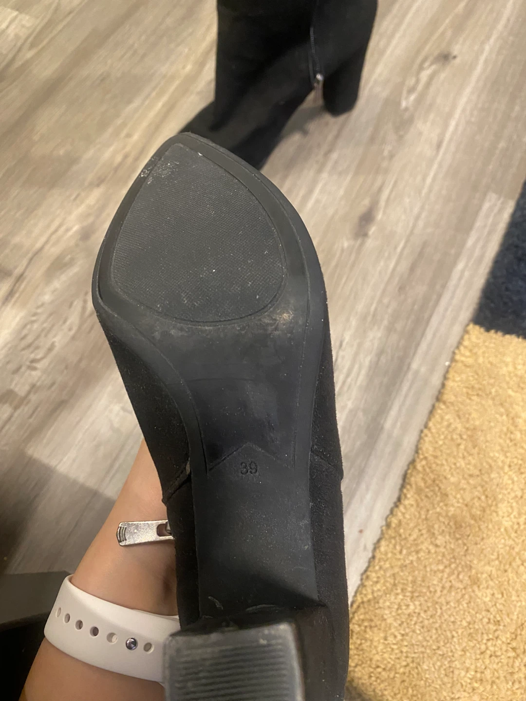 Black Ankle Boots - Size 39 - photo 4