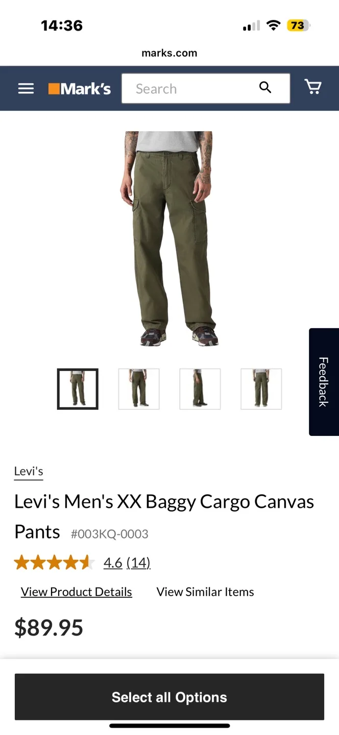 Levi’s Cargo Pants