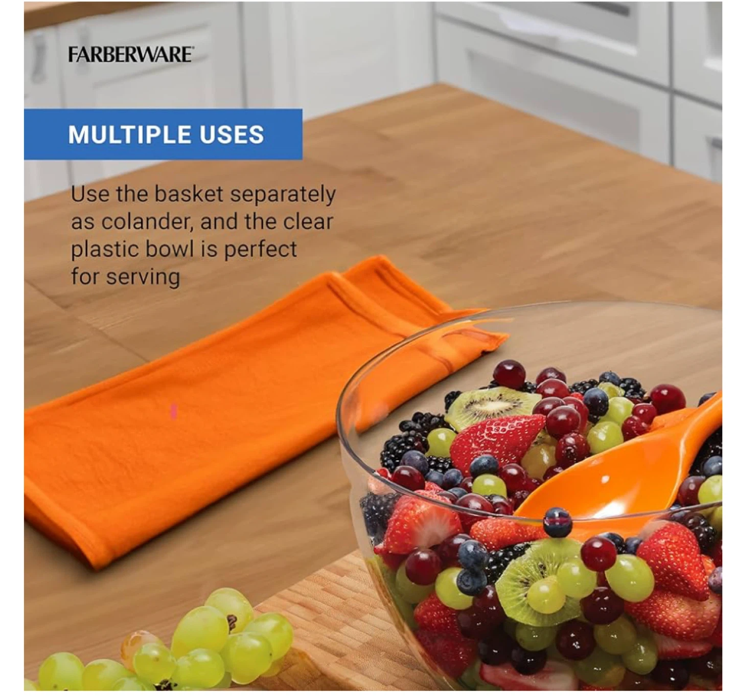 Farberware Salad Spinner - Large Capacity - photo 5