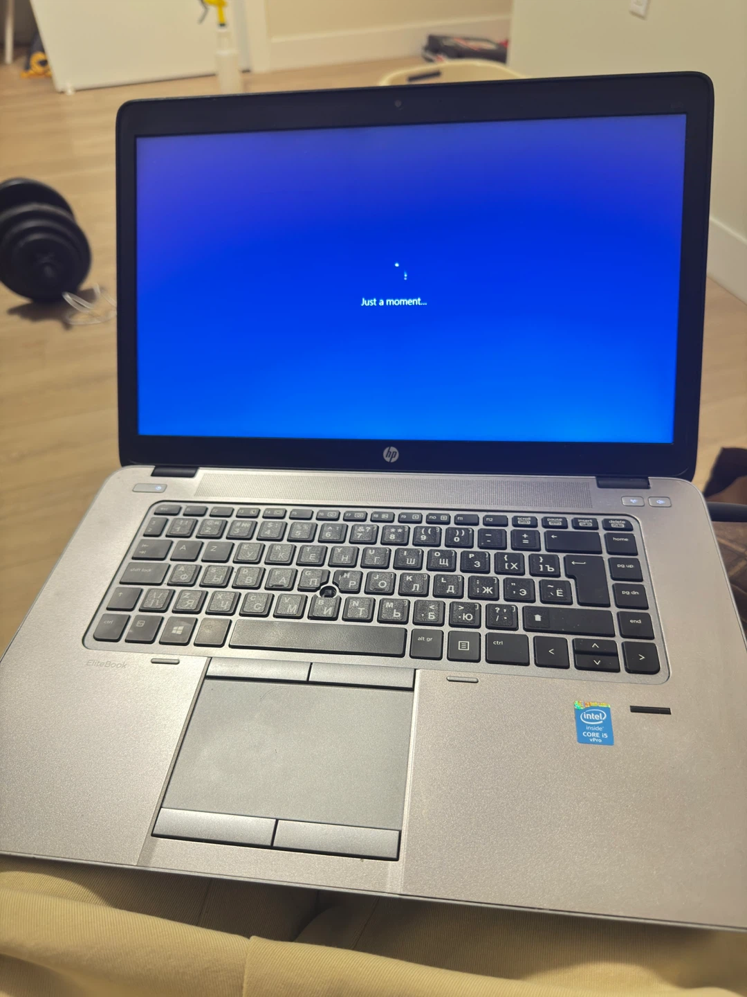 HP EliteBook Laptop with Charger & Bag