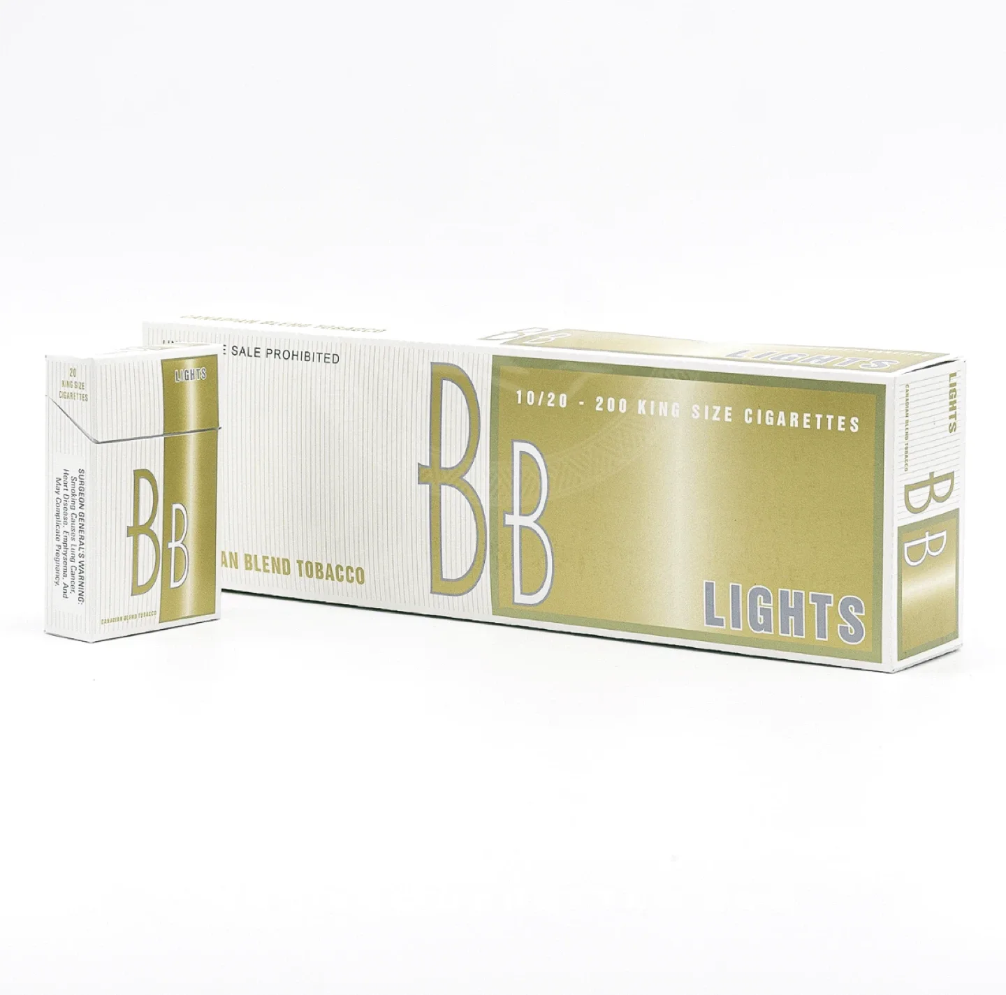 BB Lights Cigarettes