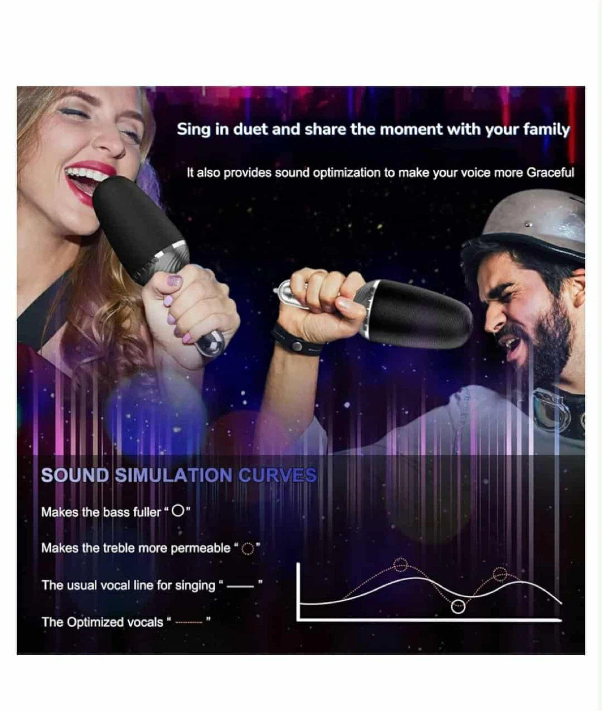 Portable Karaoke Microphone System - photo 2