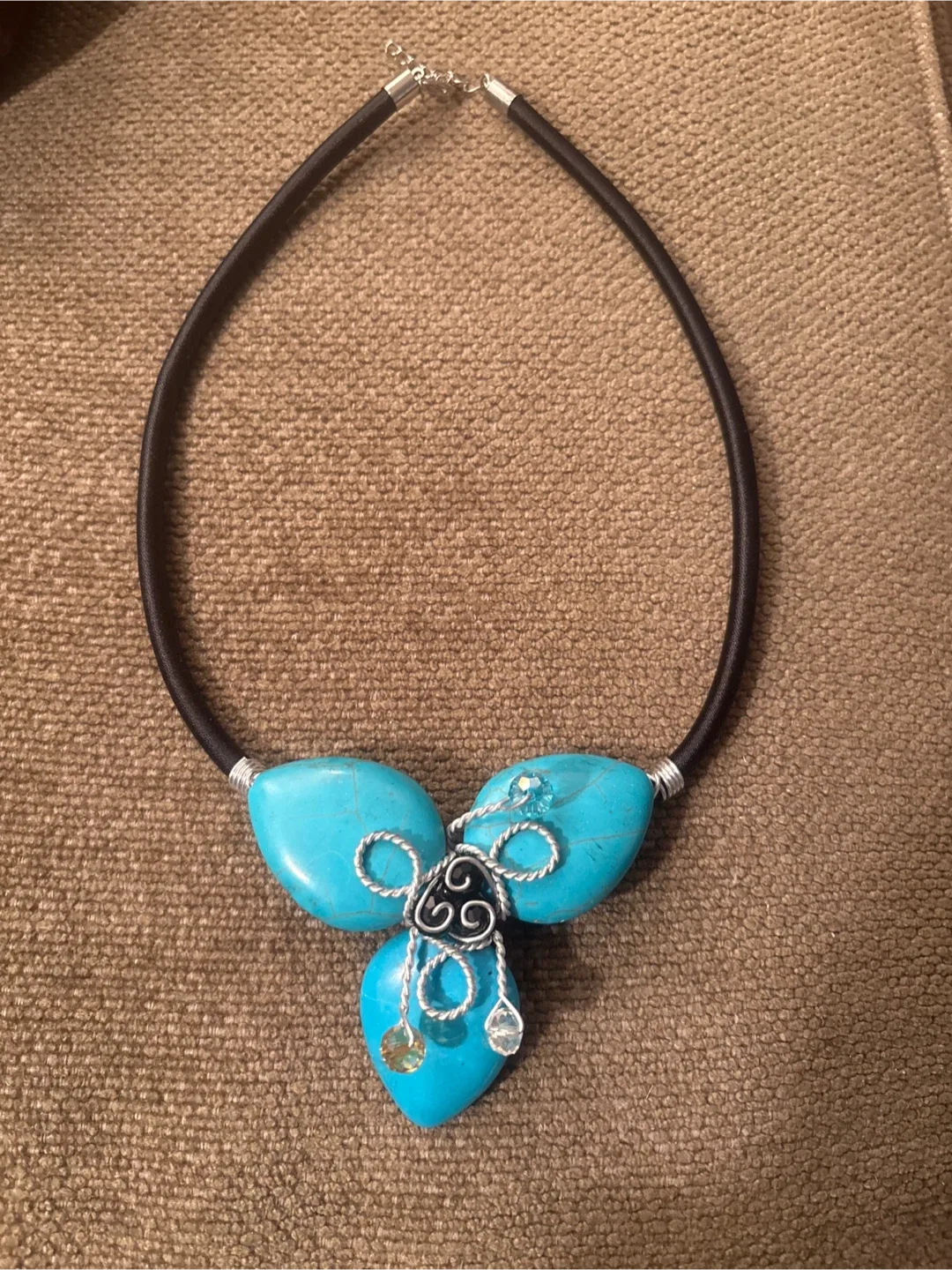 Turquoise Stone Necklace