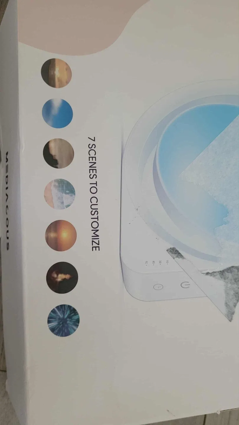 Rotating LED Desk Lamp, Adjustable Brightness image indicator(7)