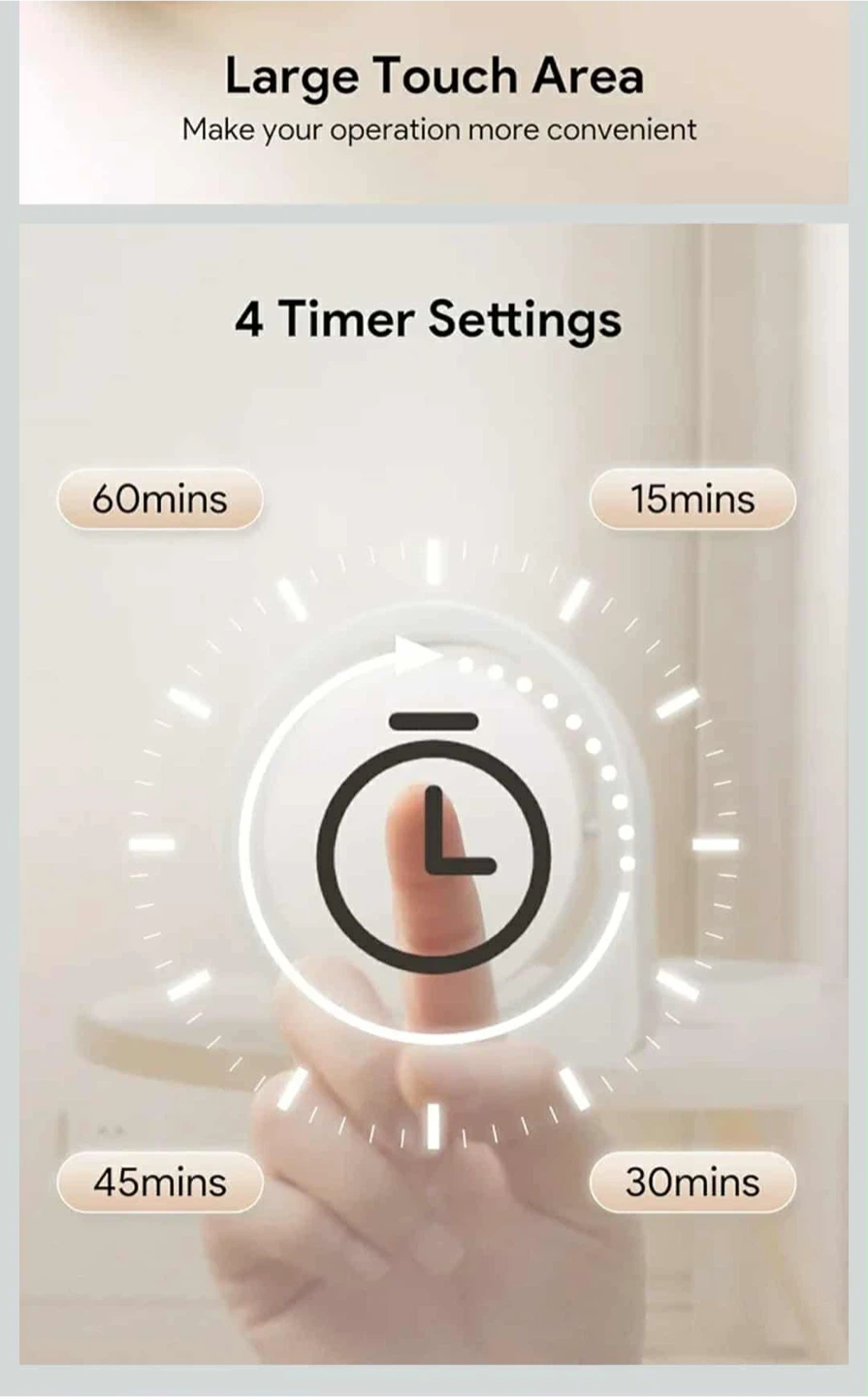Rotating LED Desk Lamp, Adjustable Brightness - photo 4