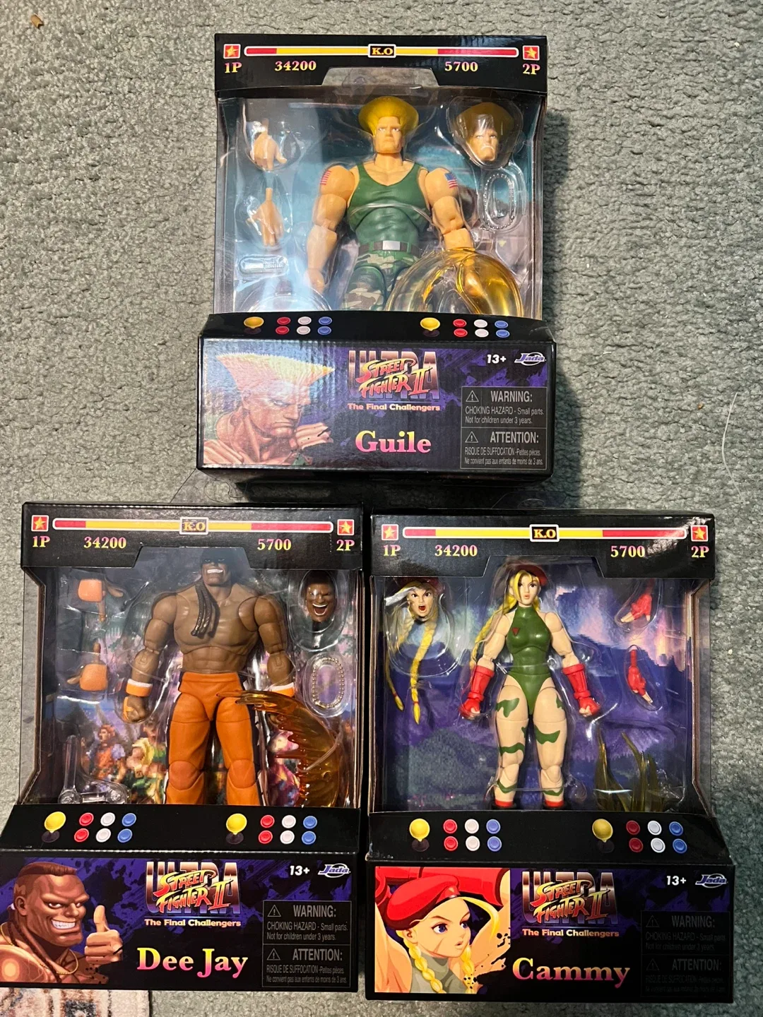 Ultra Street Fighter II $40 Each Firm. Figures