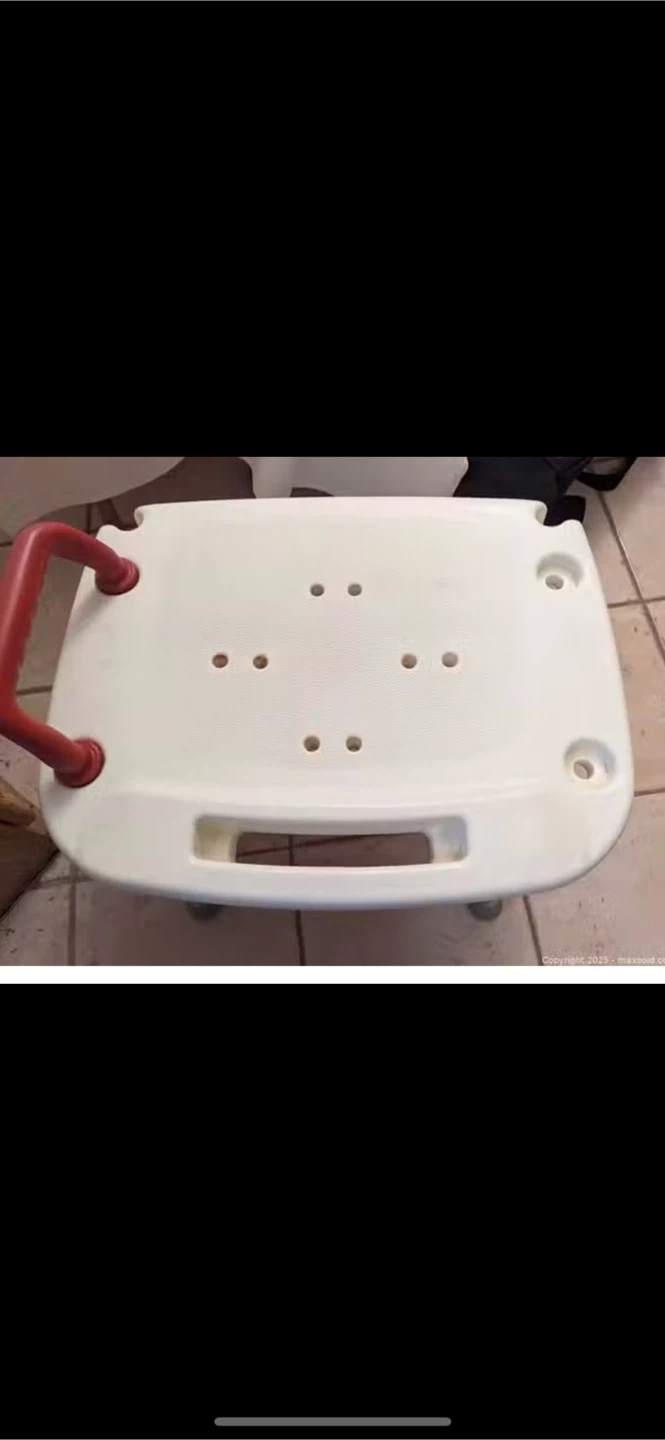 White Bath Transfer Bench
