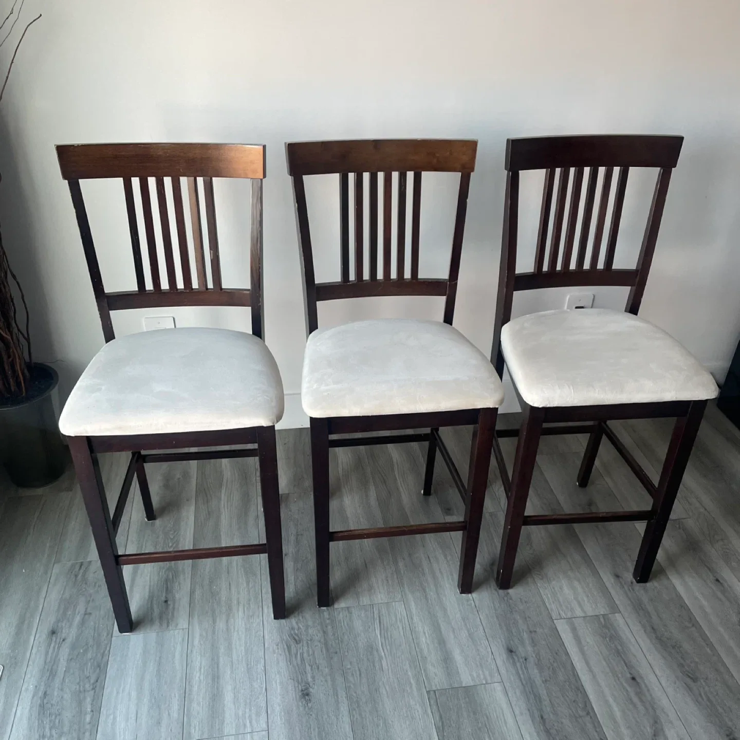 Three Bar Stools