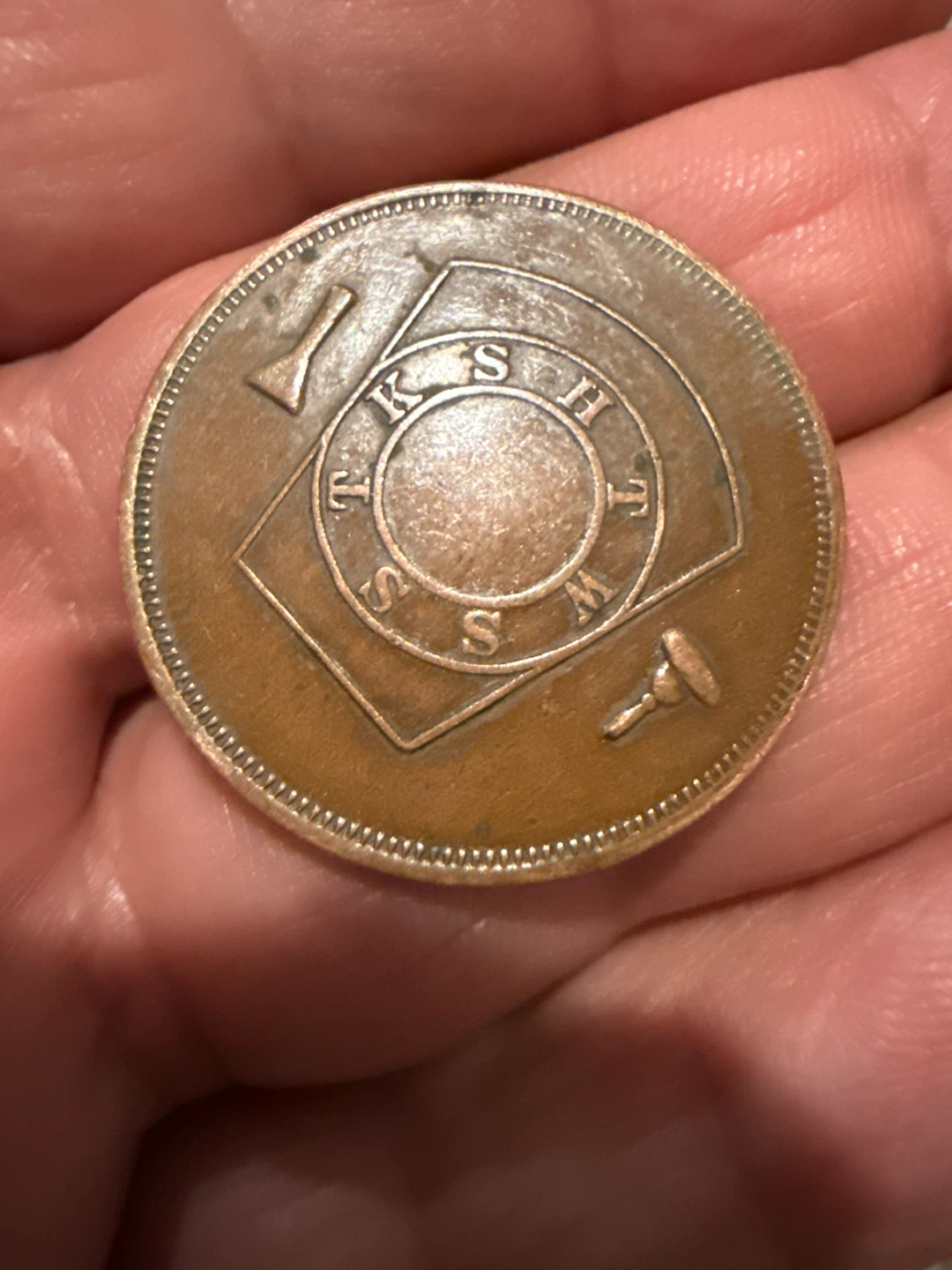Antique token - photo 2