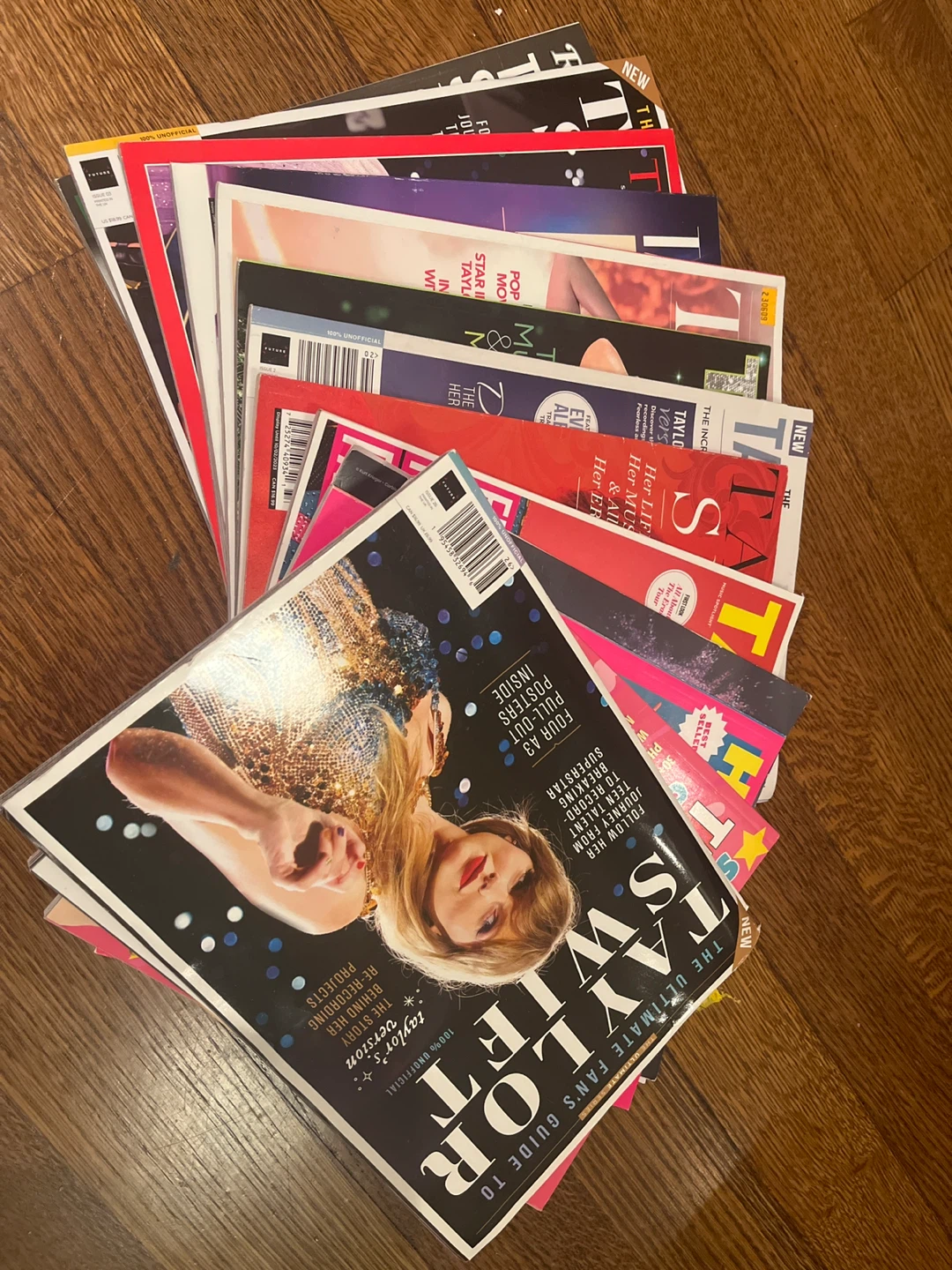 Stack of Taylor Swift magazines - photo 3