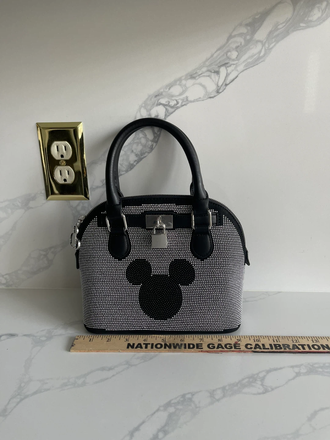 Disney x Aldo Black Dome Handbag