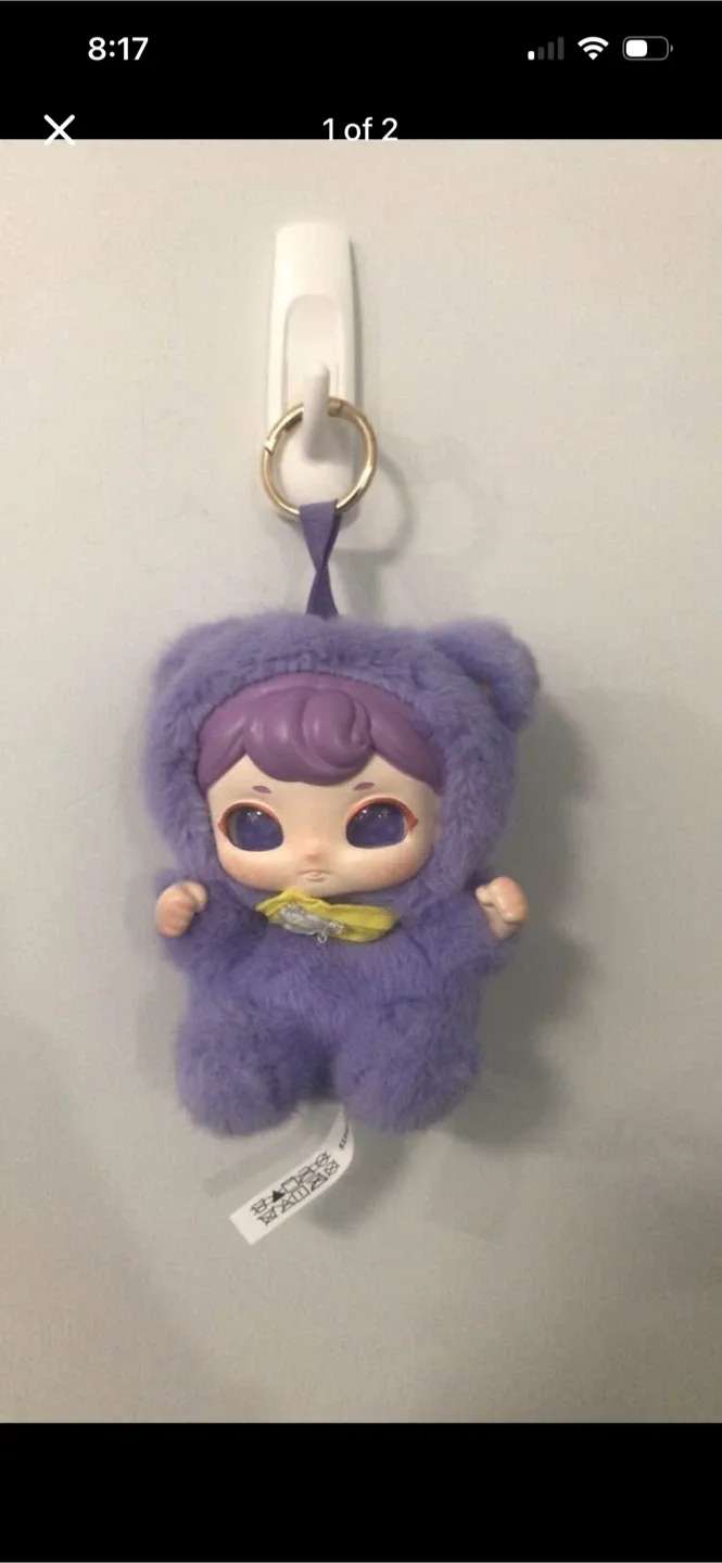 Pop Mart Crybaby Plush Keychain