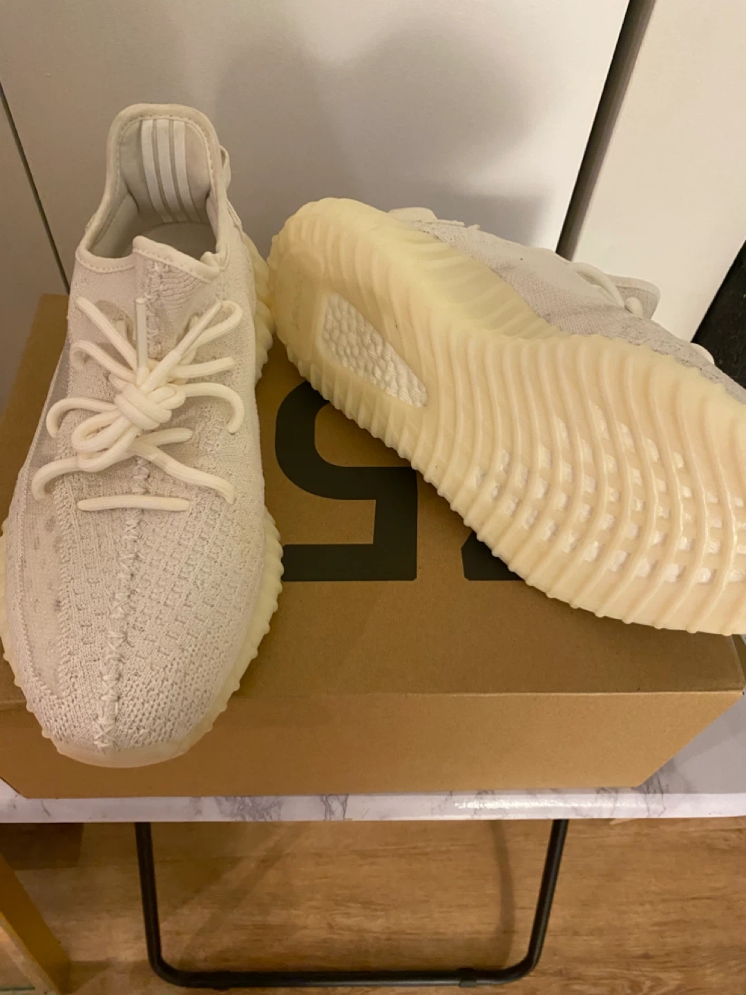 Adidas Yeezy Boost 350 V2 Bone Size 9 - photo 3