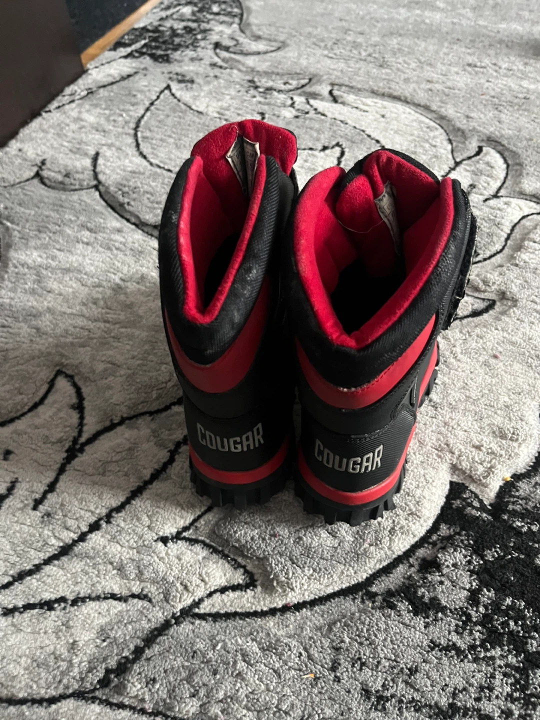 Cougar Black Winter Boots