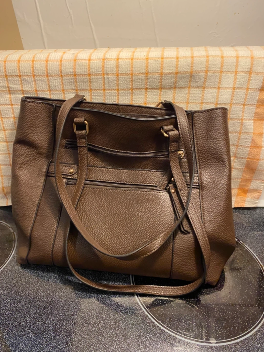 Brown Tote Bag