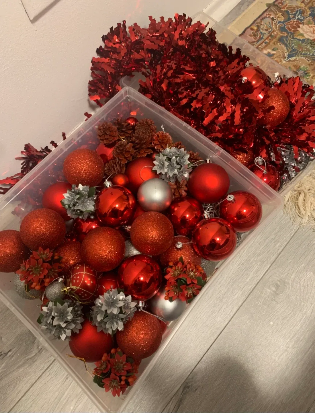 Christmas Ornaments & Tinsel