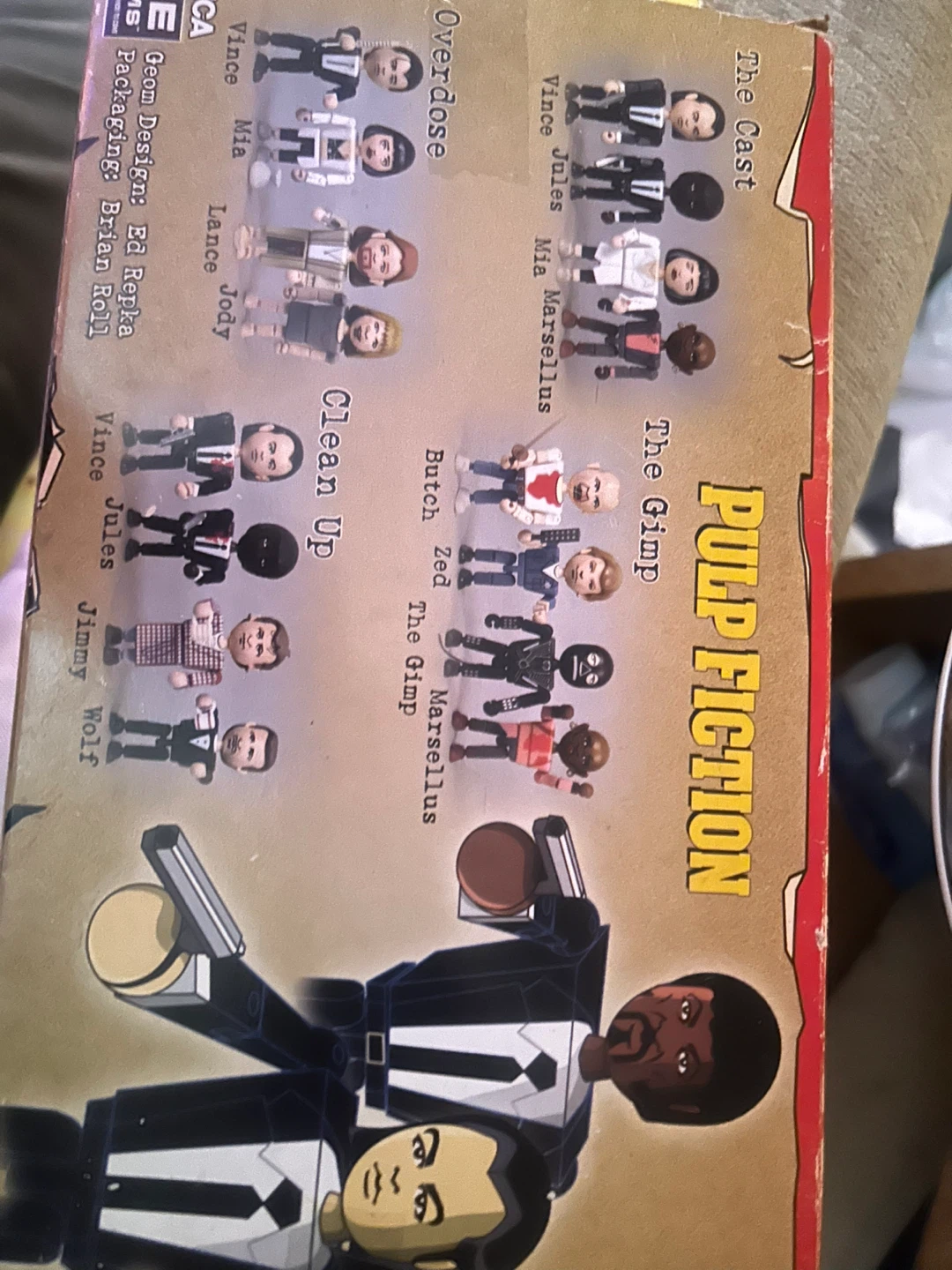 Pulp Fiction Minimates - The Cast - photo 2