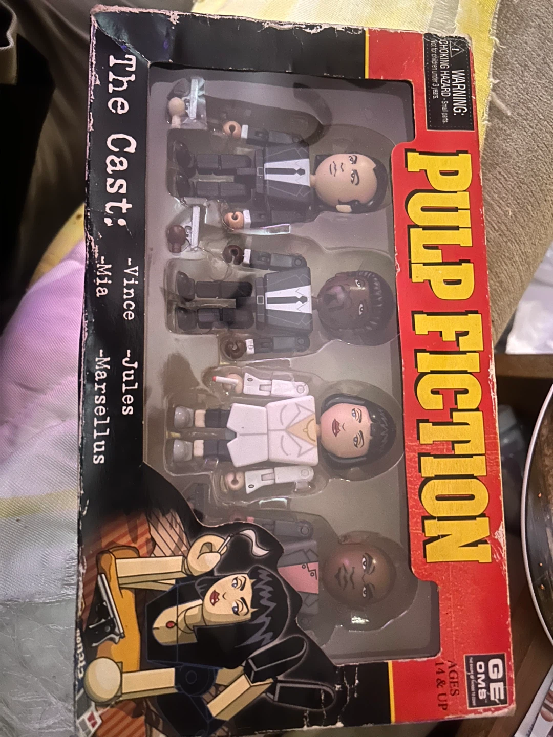 Pulp Fiction Minimates - The Cast