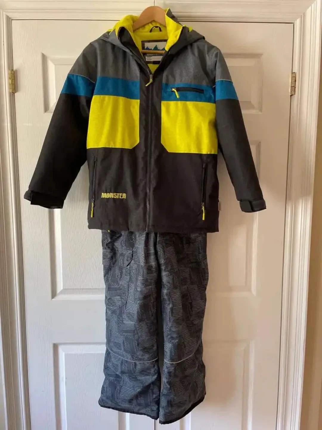 Monster Snowsuit Set - Size 14 youth