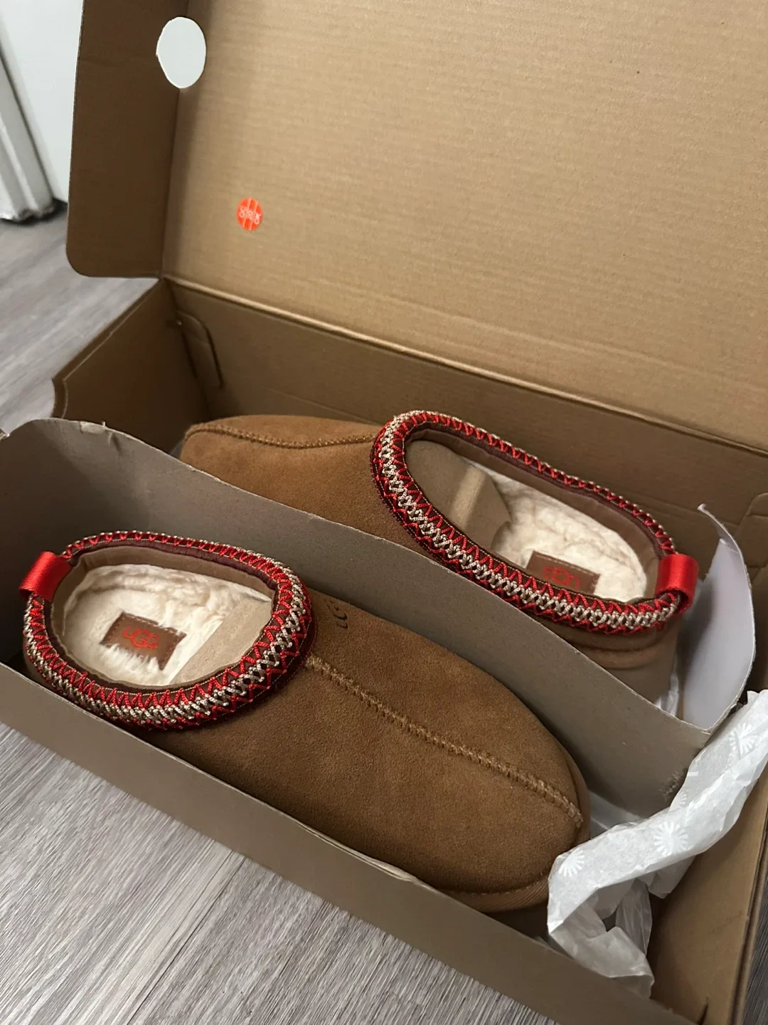 UGG Women's Tasman Platform Clogs - Brown image indicator(6)