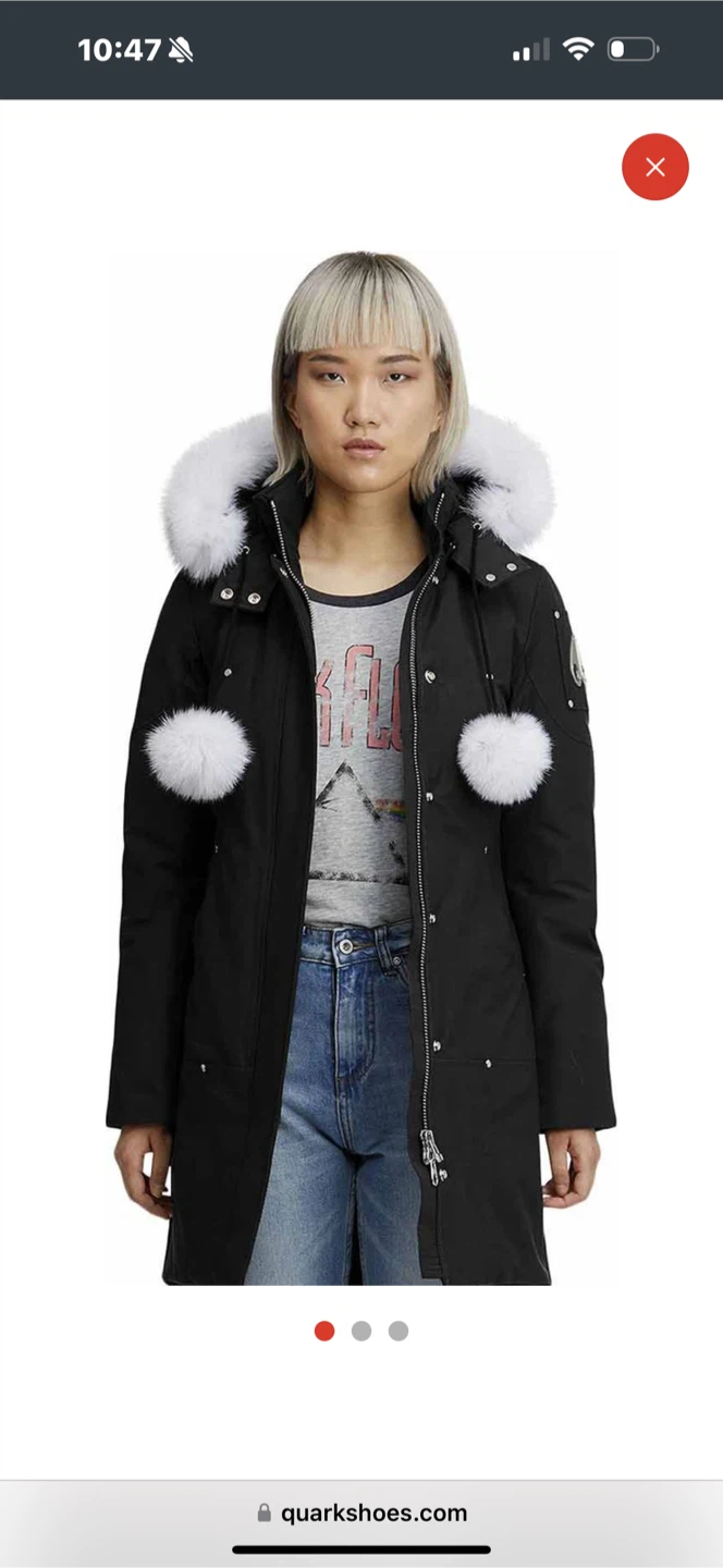 Moose Knuckles Down Parka - Black - photo 2