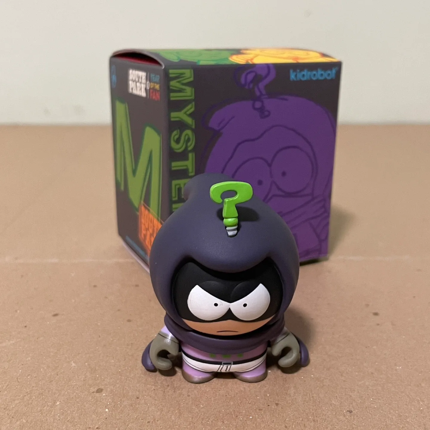 Kidrobot South Park Mysterion Vinyl Mini Figure 3”