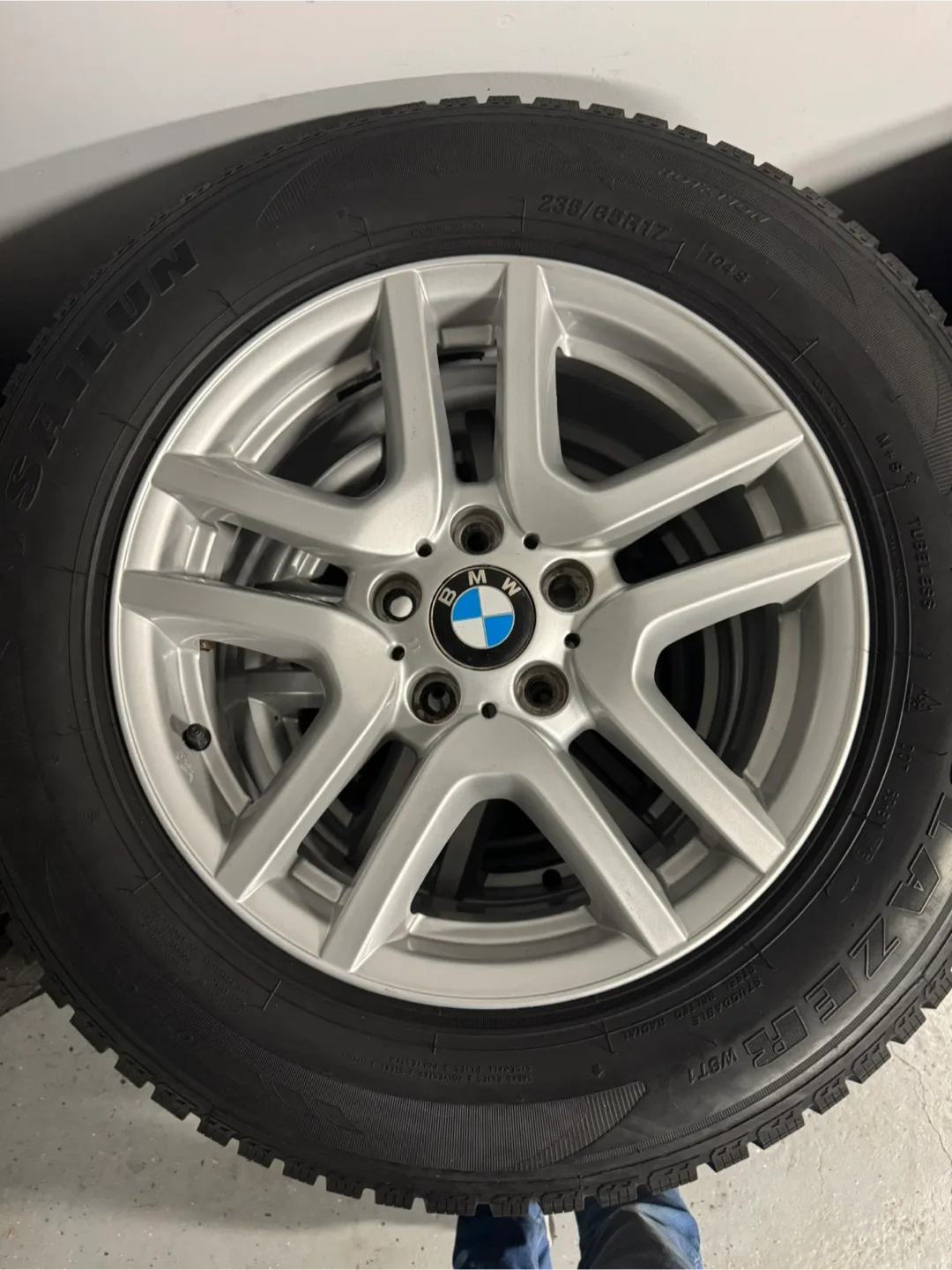 BMW Wheels with - 235/65R17 winter tires