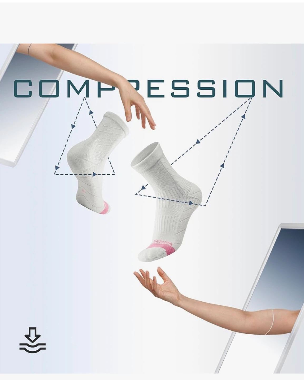 BRISIRA Ankle Socks US Size 5-8 - photo 4