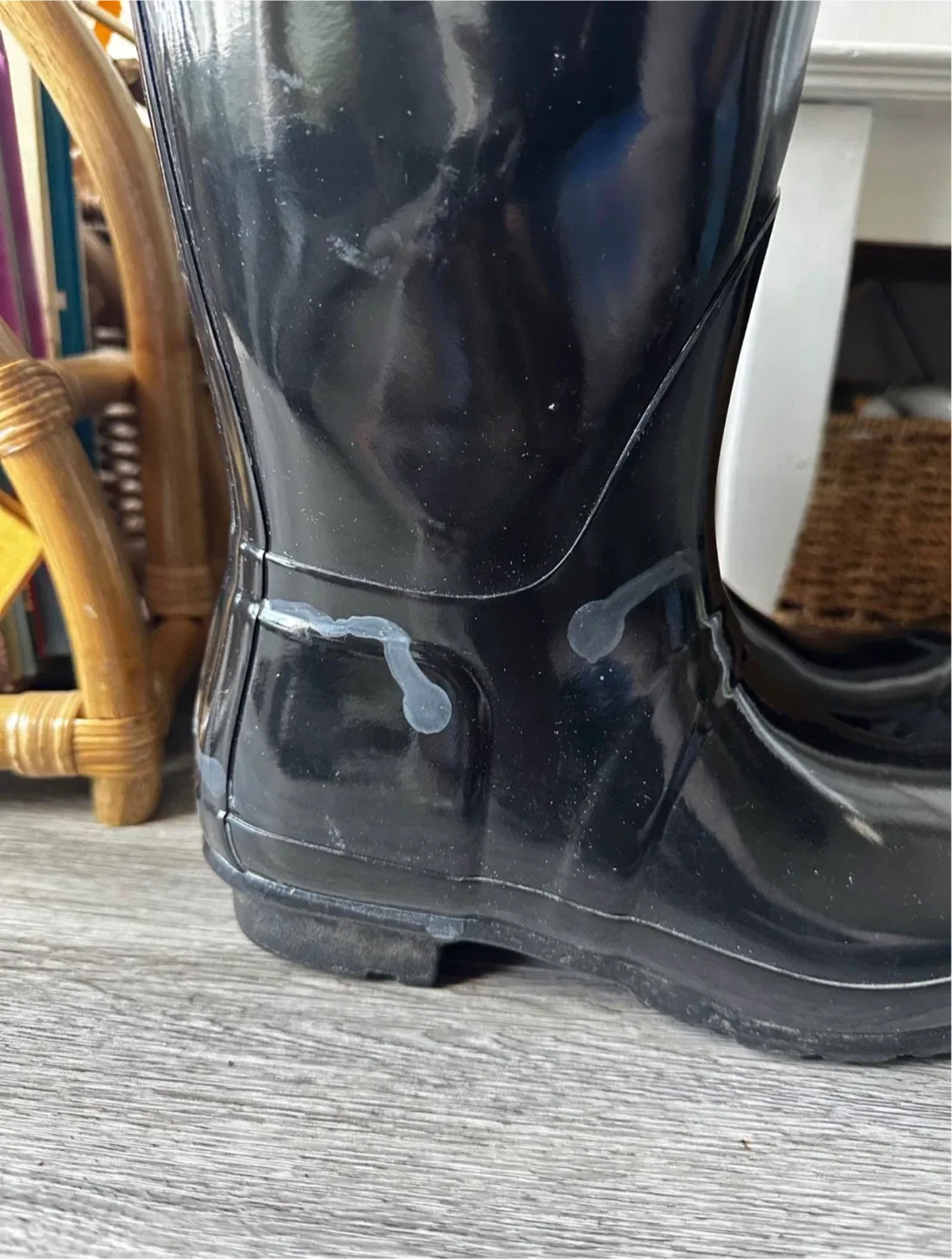 Hunter Black Rain Boots image indicator(4)