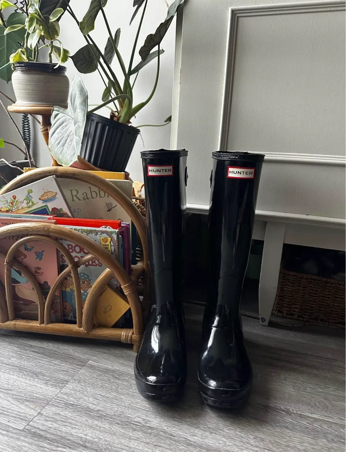Hunter Black Rain Boots