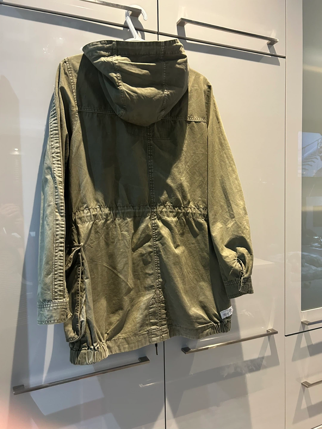 Garage Military Green Hooded Jacket - photo 4