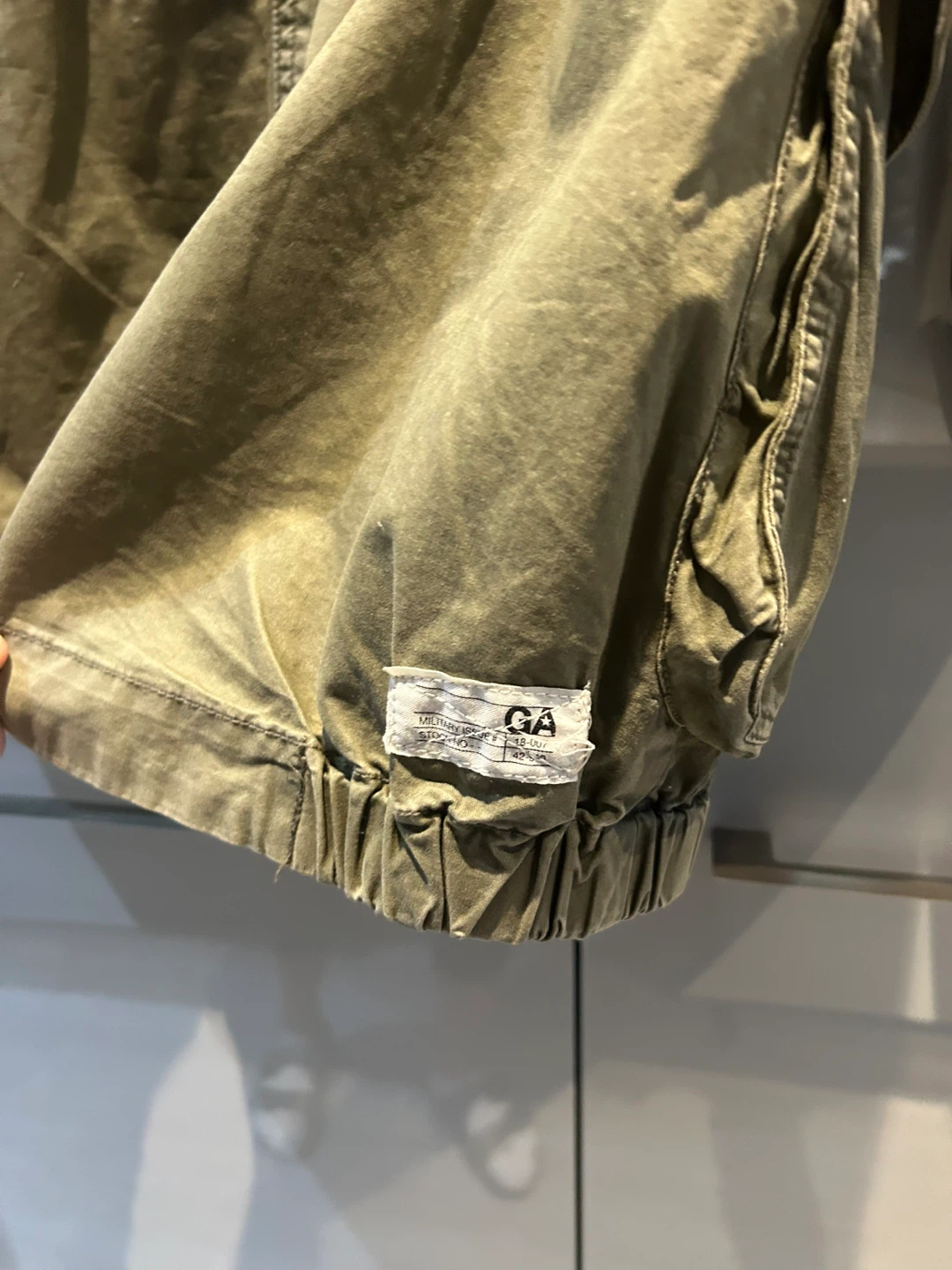 Garage Military Green Hooded Jacket - photo 5