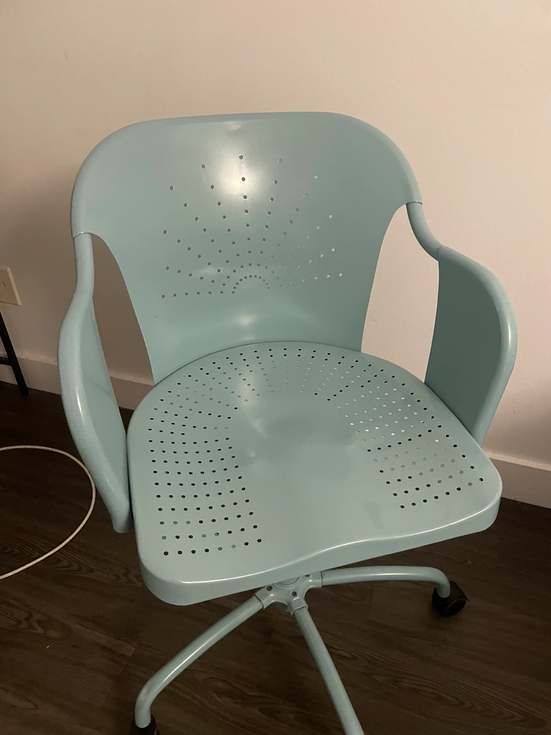 Light Blue Desk Chair - photo 2