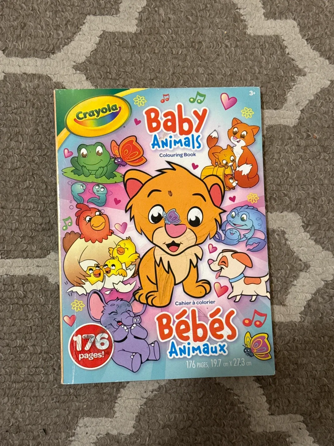 FREE- Crayola Baby Animals Colouring Book