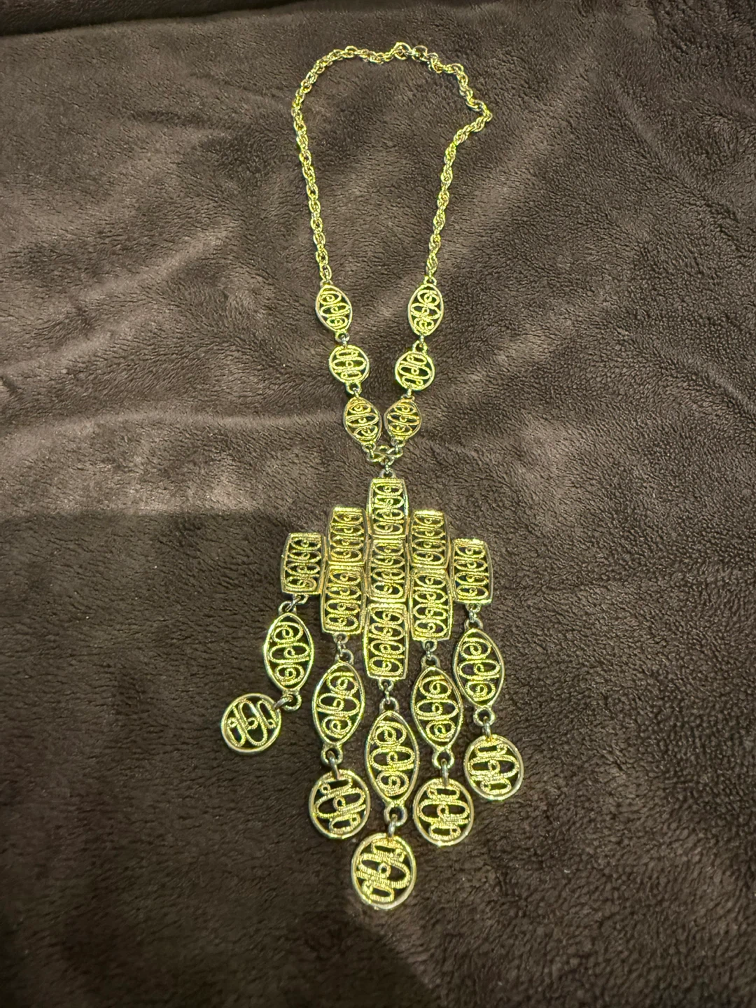 Gold-tone Statement Necklace