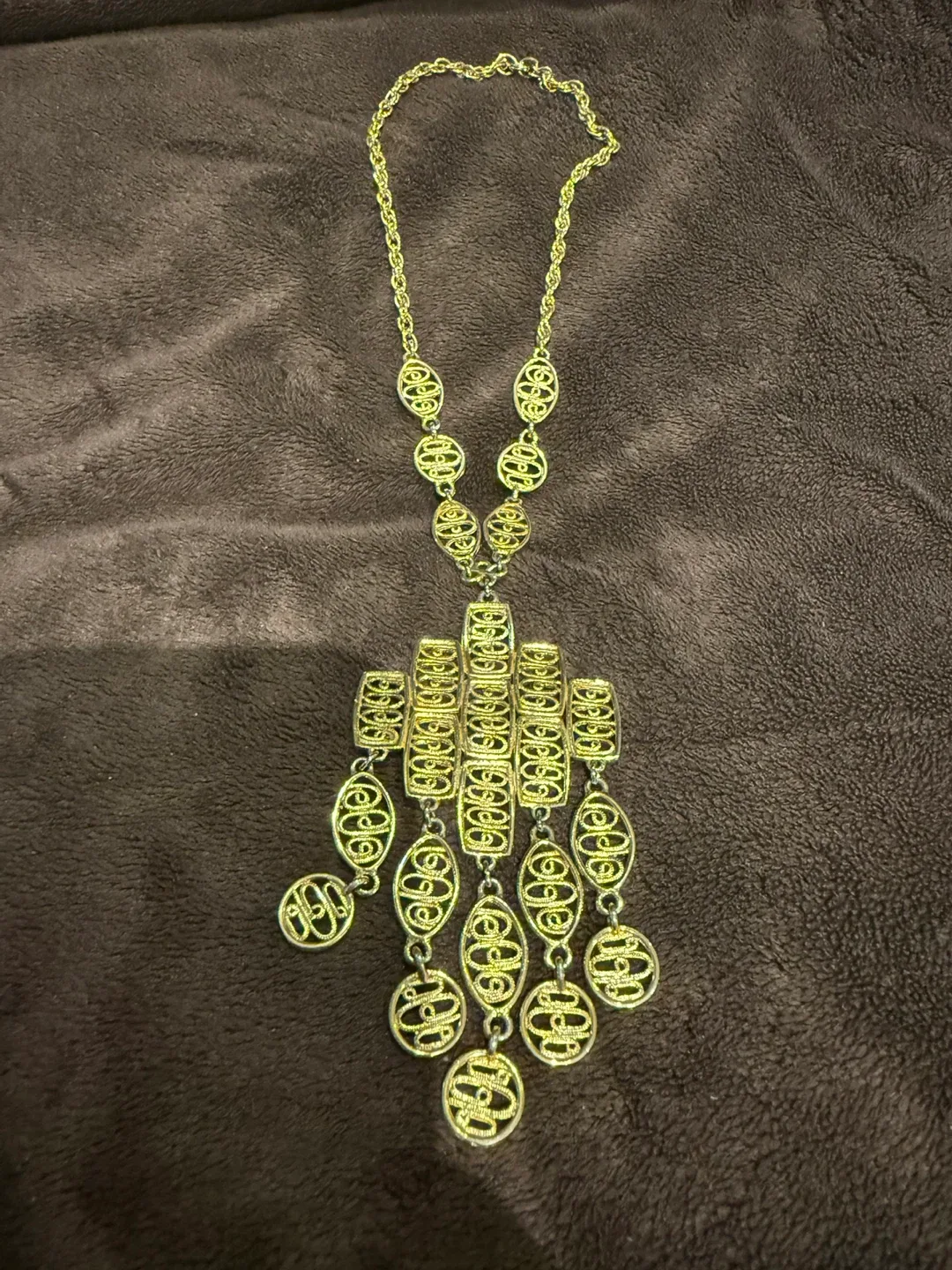 Gold-tone Statement Necklace