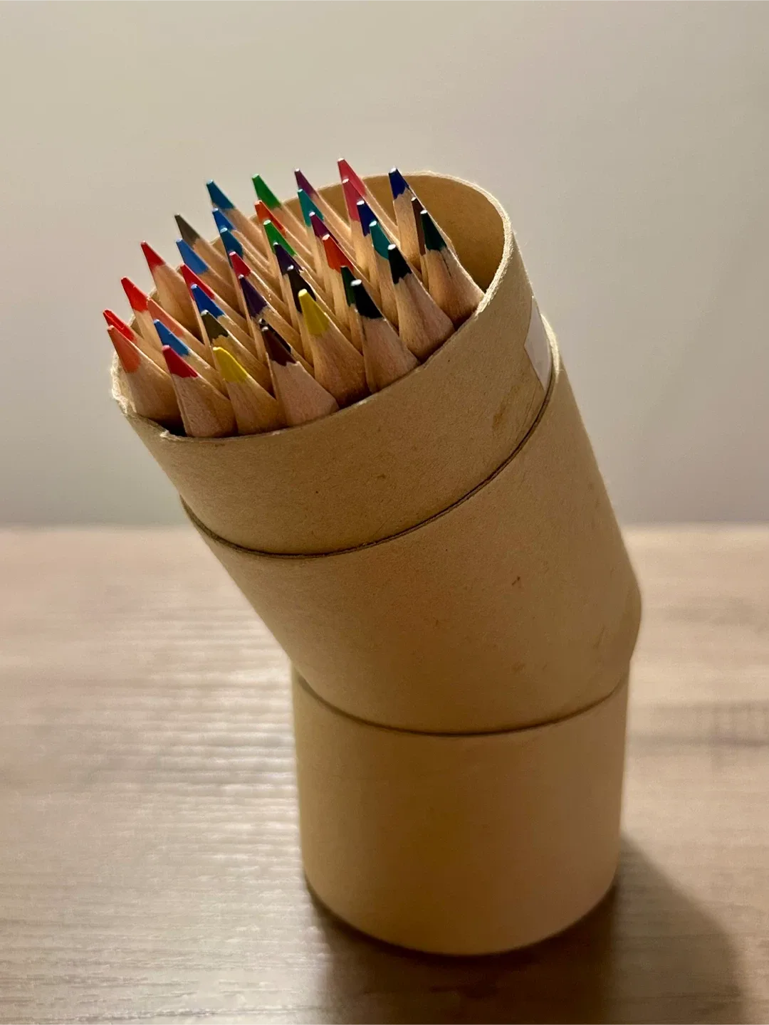 Colored Pencils Set in Cardboard Tube
