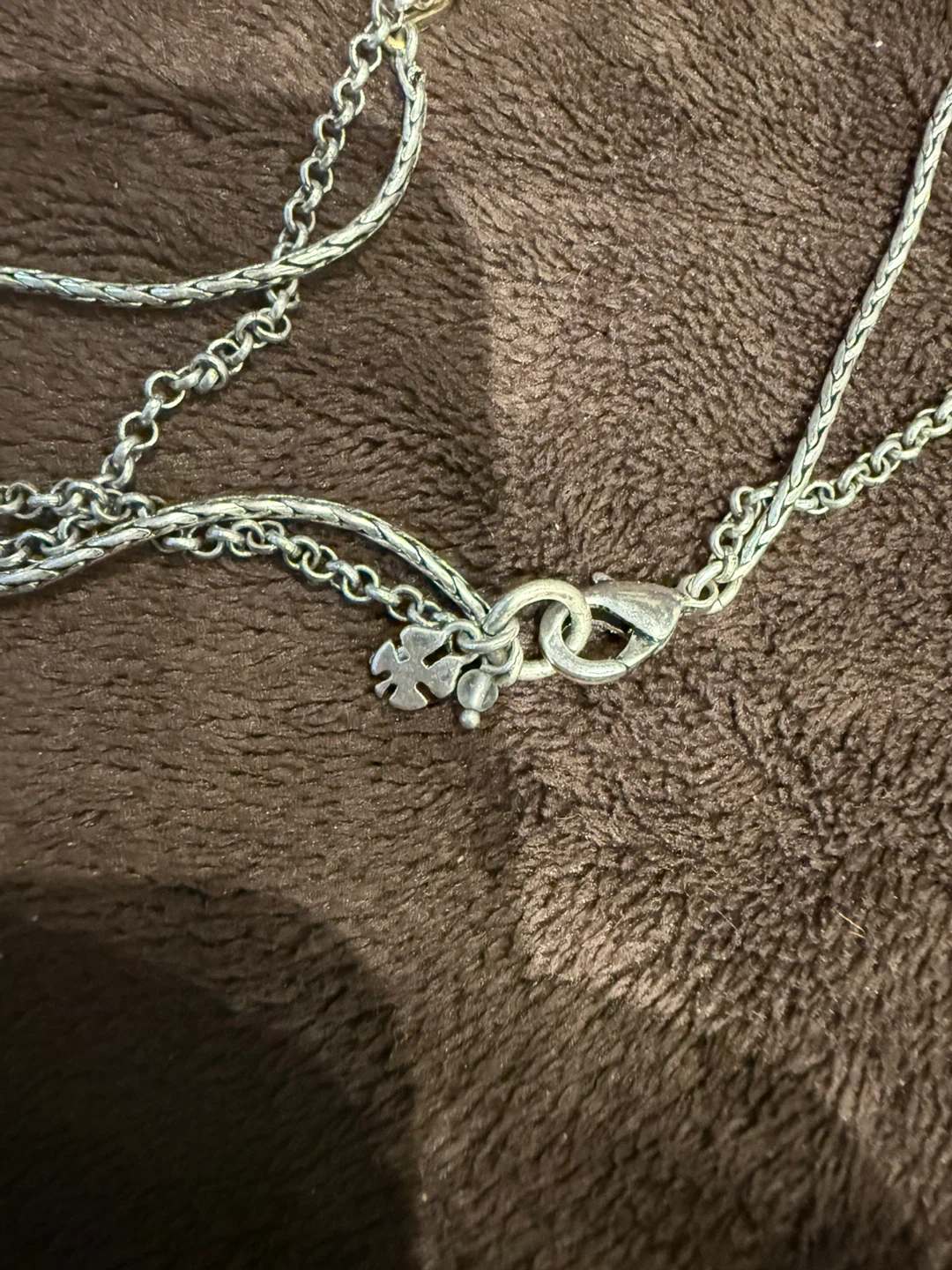 Gold and Silver Tone Necklace - photo 2