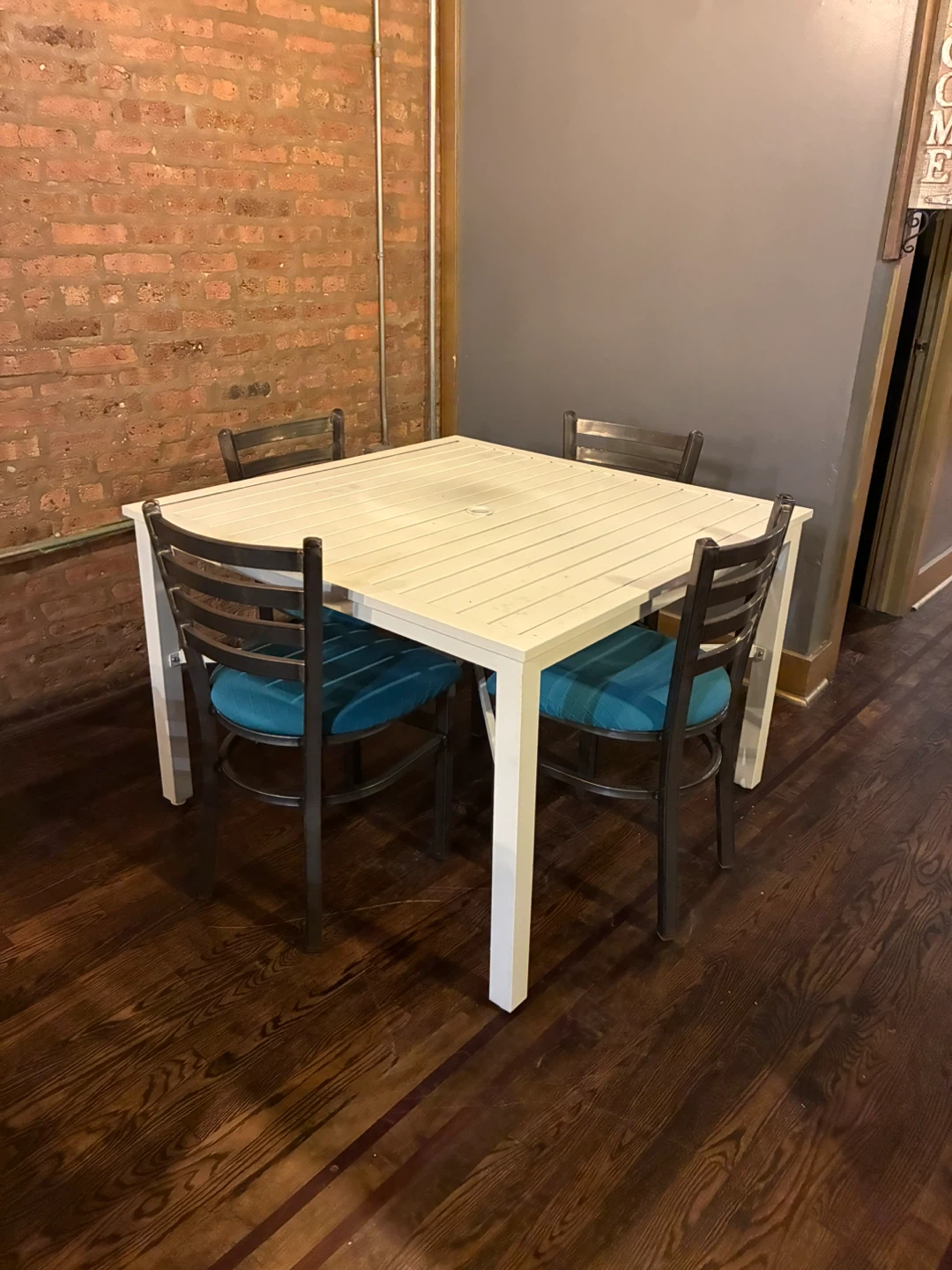 Metal Dining Table