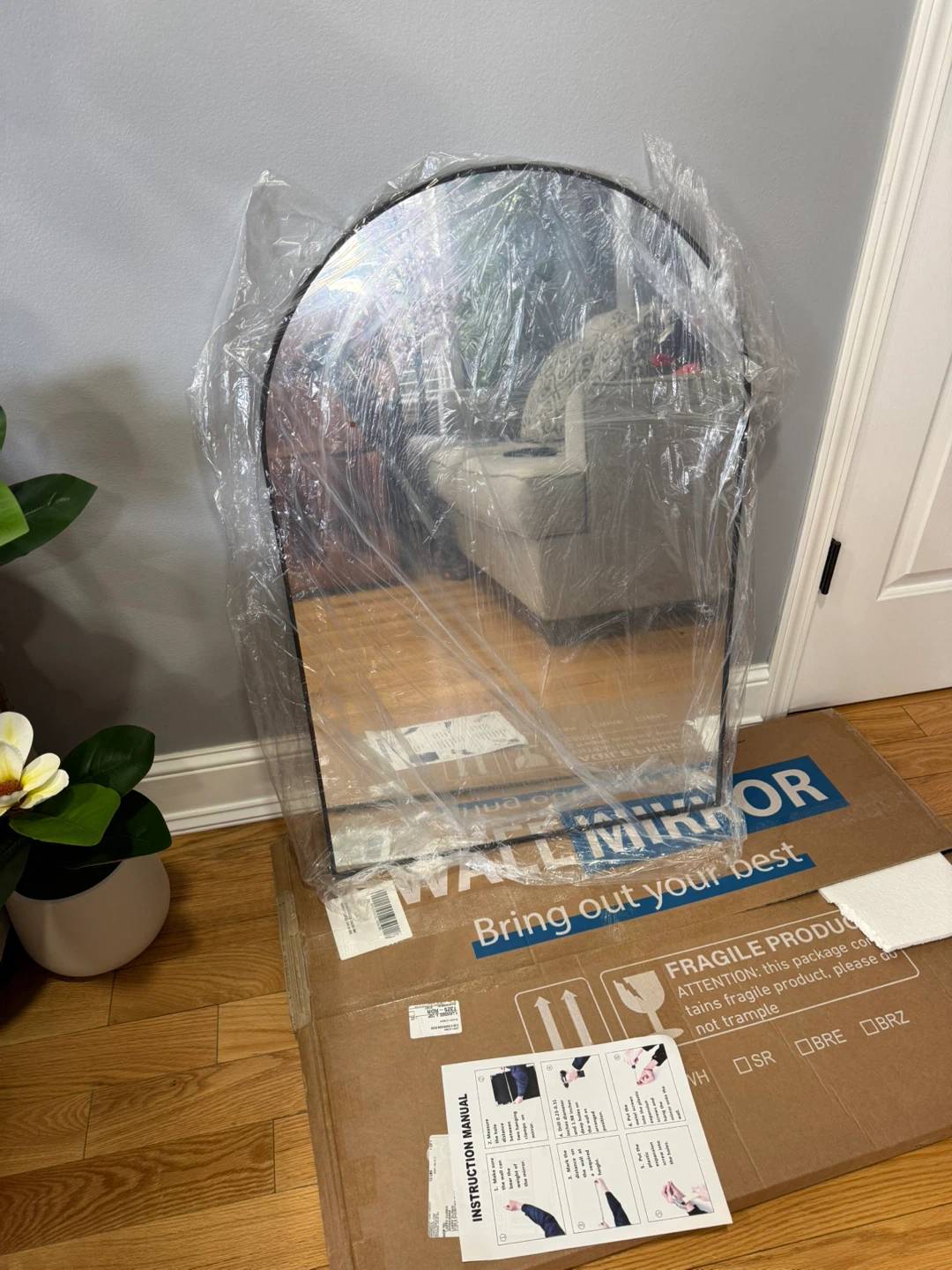 NeuType Arch Wall Mirror - NEW in Box! - photo 4