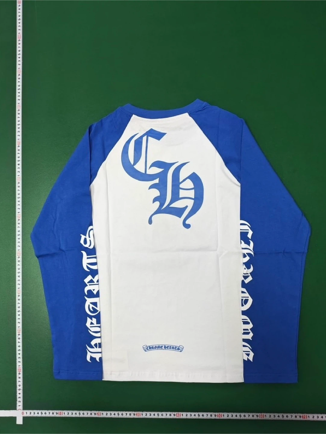 Chrome Hearts Long Sleeve Shirt - Blue/White, Size M - photo 4